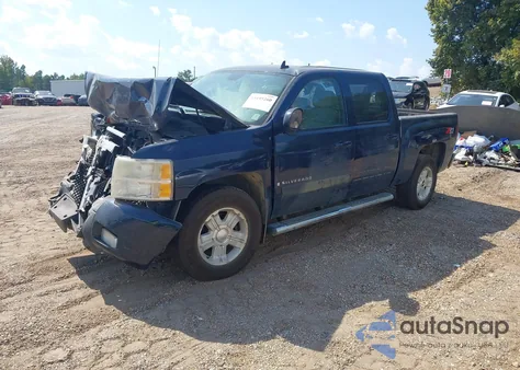 2007 Chevrolet Silverado K1500 Crew Cab из США, поврежденный, VIN 2GCEK13M371635376